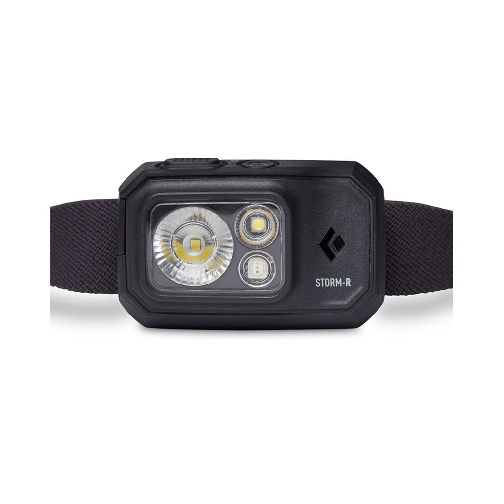 Storm 500-R Headlamp  i farven sort set forfra
