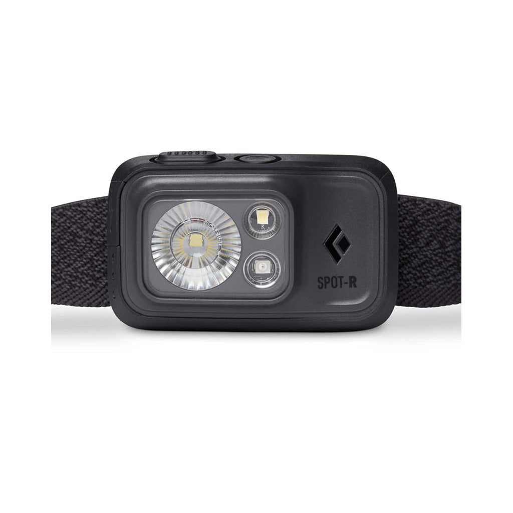 Spot 400-R Headlamp  i farven Graphite set forfra