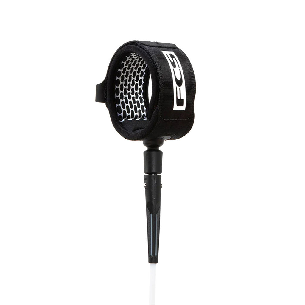 Fcs 8' All Round Essential Leash  i farven hvid/sort