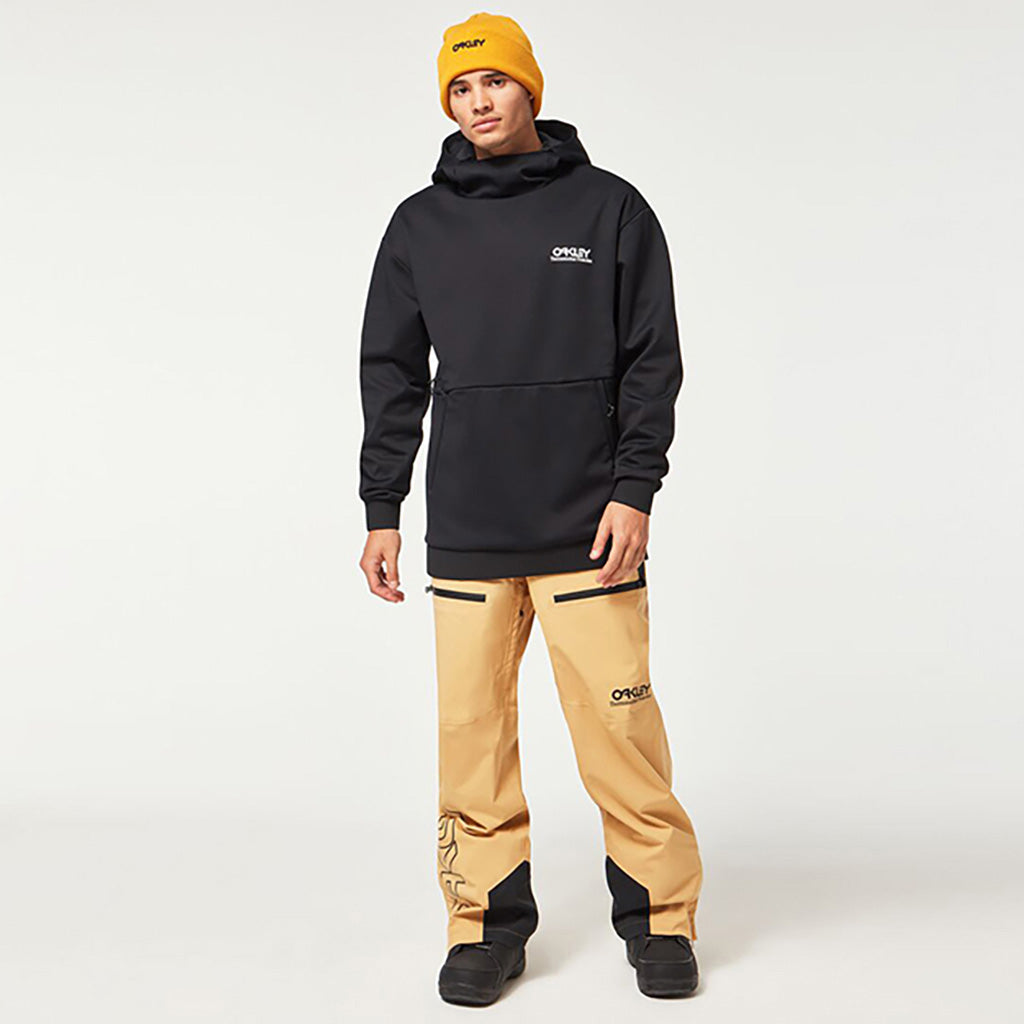 Park RC Softshell Hoodie  i farven sortout set forfra