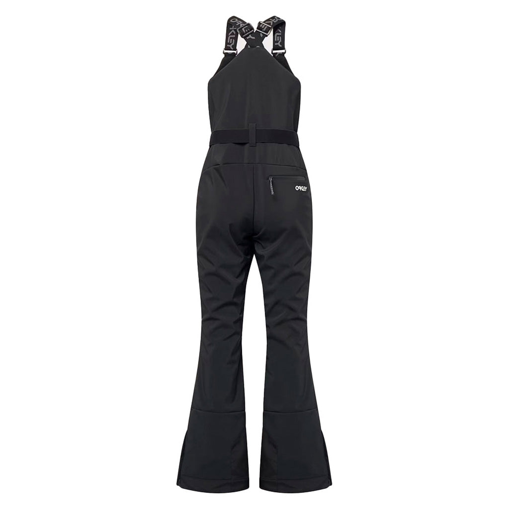 TNP Harper Softshell Bib Skibukser i farven sortout set bagfra