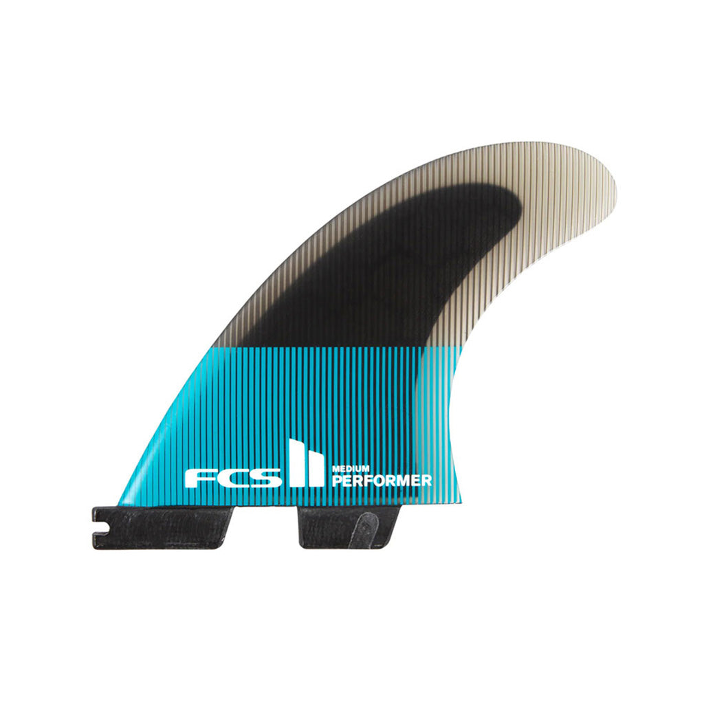 Fcs Ii Performer Pc Xsmall Teal/sort Tri  Fins