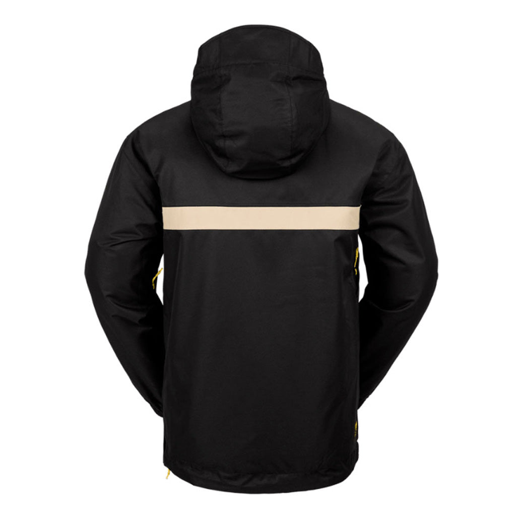 En Anorak, Shell Technical Snow Longo Pullover i farven sort set bagfra