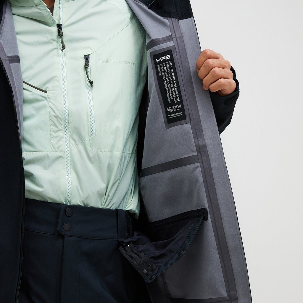 Maroon HIPE® 3L Shell Jacket - Skijakke