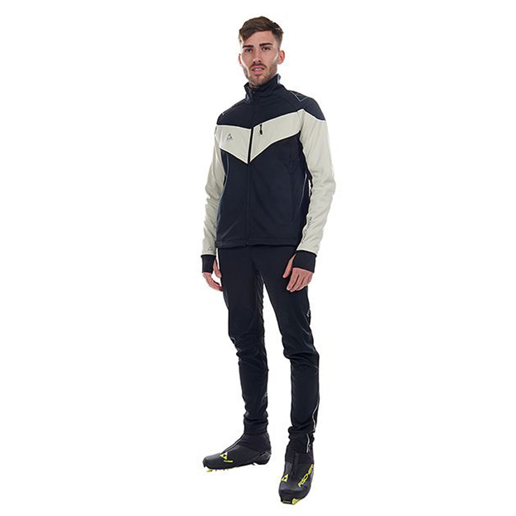 En Jakke, Asarna Softshell i farven sort-Keystone set forfra