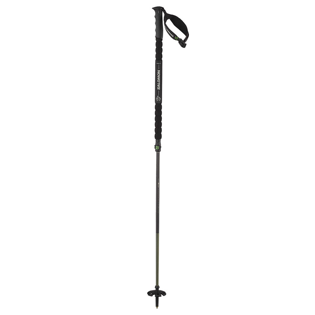 En Skistave, Mtn Carbon S3 i farven sort