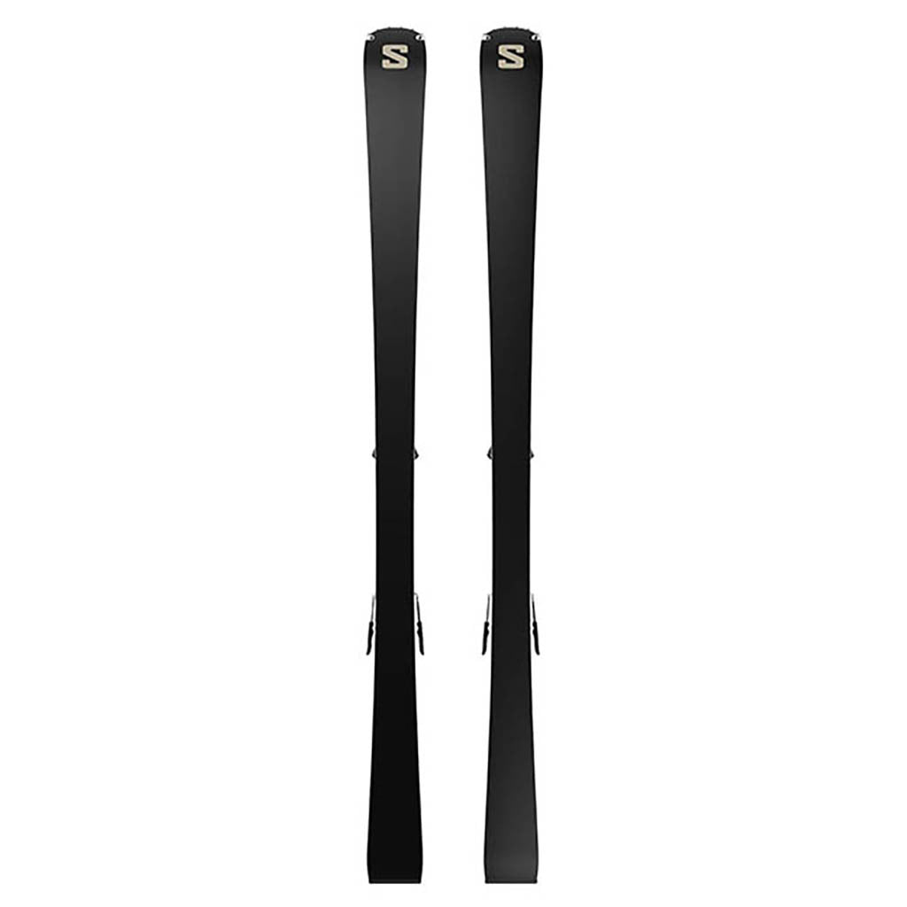 En Ski, E S/Max N?10 + M10 GW i farven sort set forfra