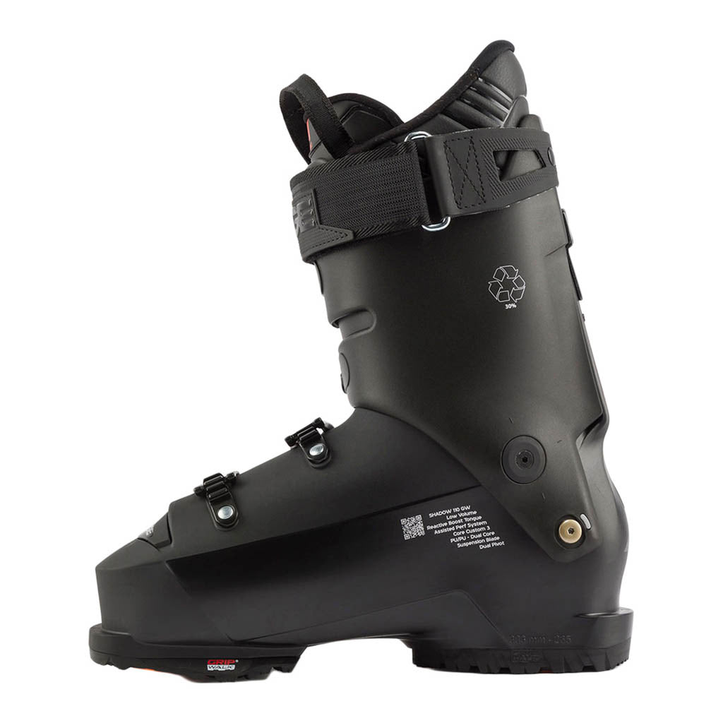 Shadow 110 LV GW Skistøvler i farven sort set fra venstre side