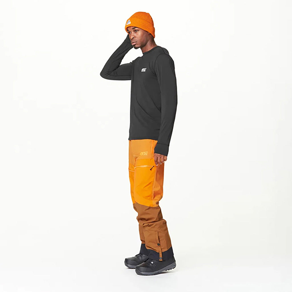 Naikoon Skibukser i farven Honey Carrot Chocolate set fra siden