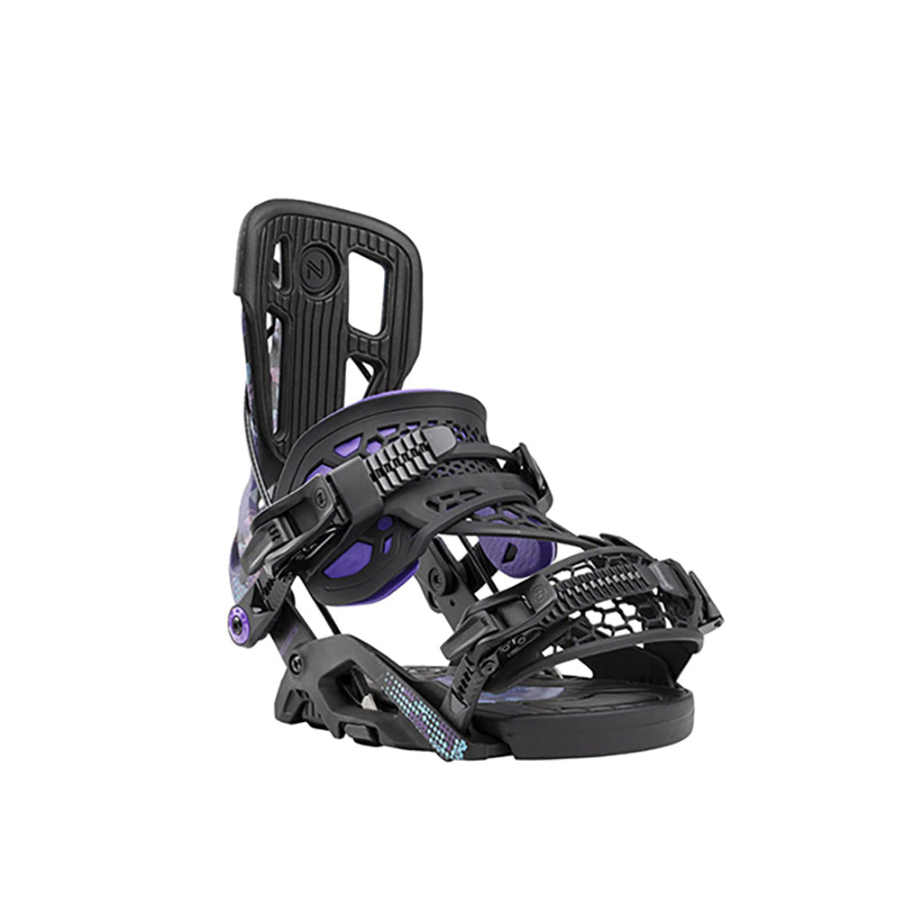 Snowboardbinding, Flow Fuse Hybrid i farven Miami Camo perspektiv