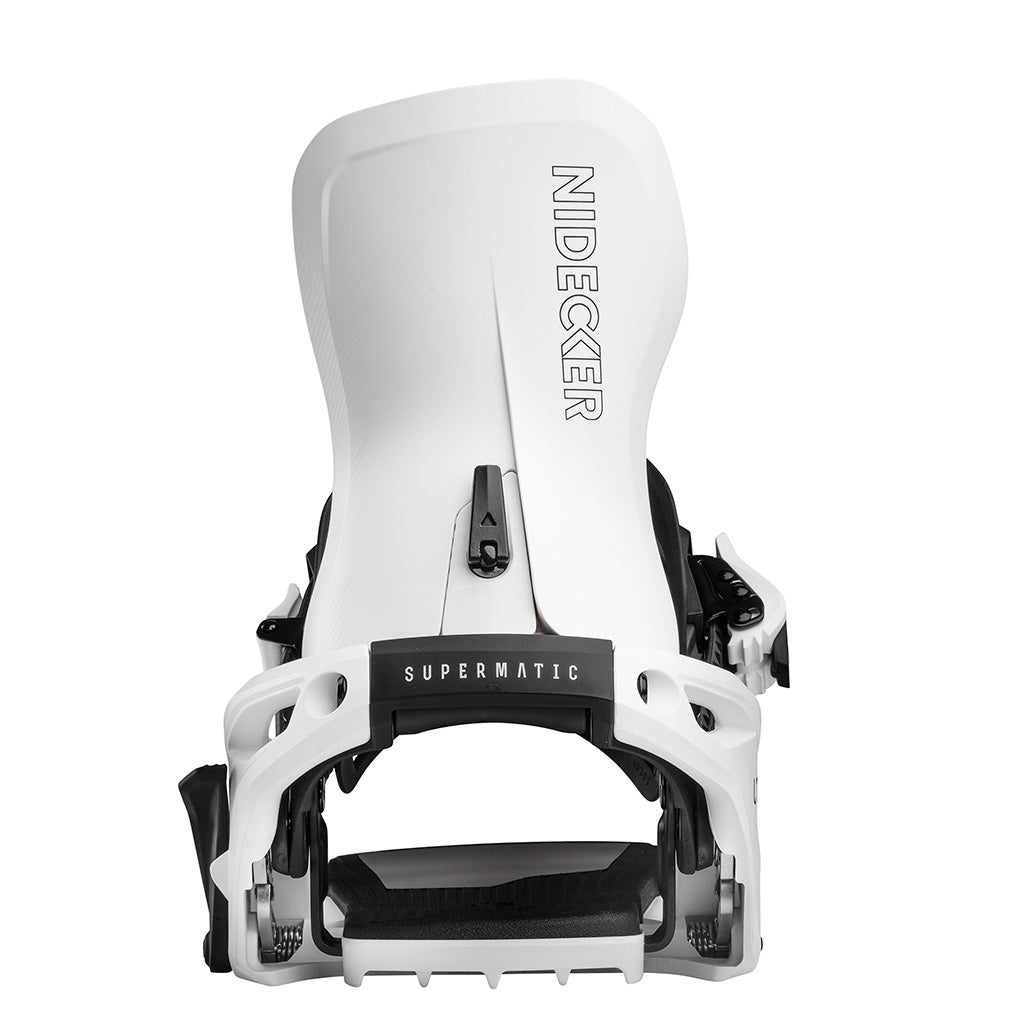Lt Supermatic White 25/26 - Snowboardbindinger