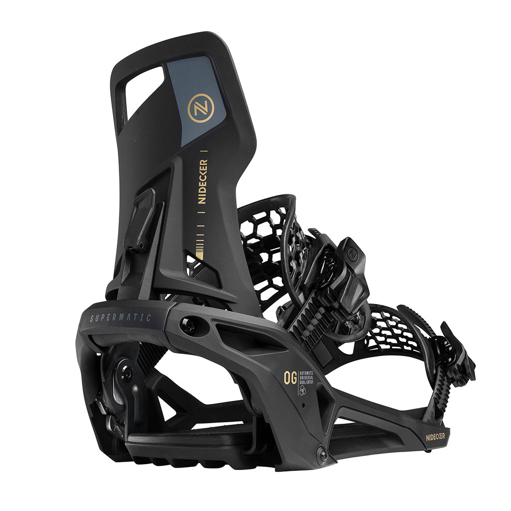 Og Supermatic Black 25/26 - Snowboardbindinger