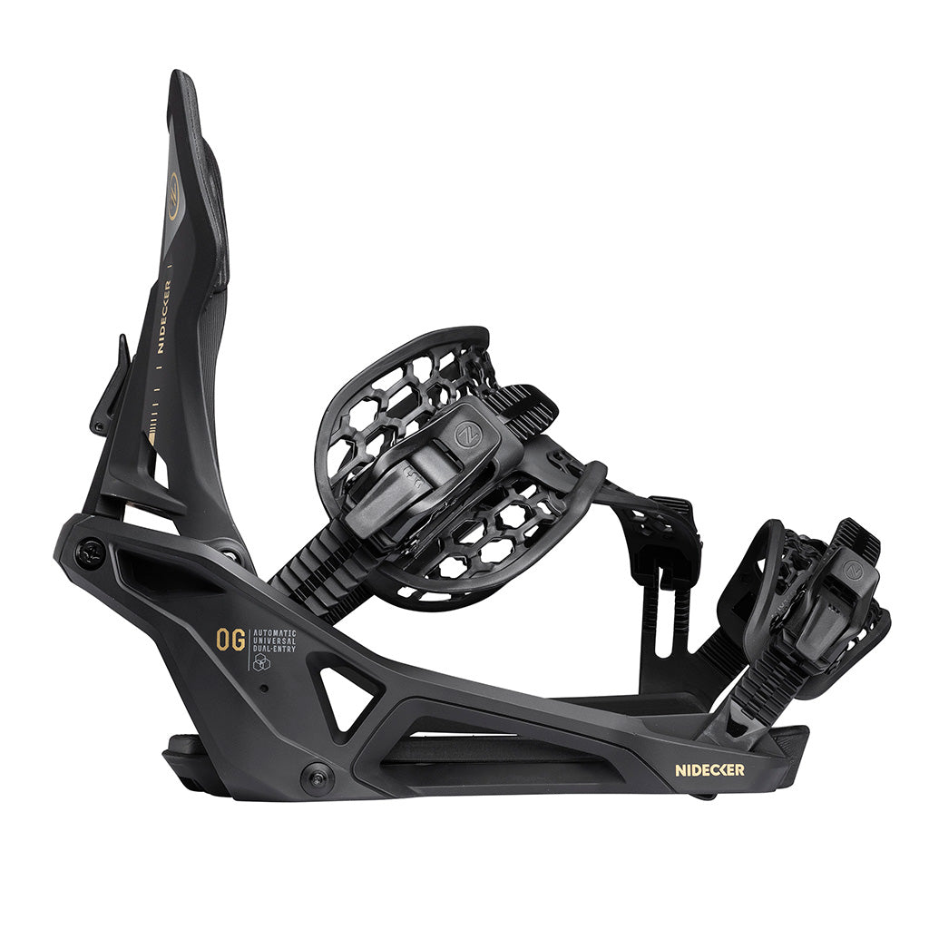 Og Supermatic Black 25/26 - Snowboardbindinger