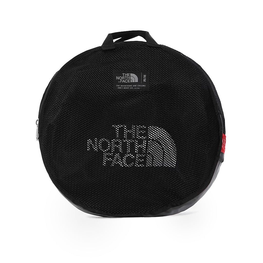 Base Camp Duffel M  i farven Tnf rød/Tnf sort set forfra