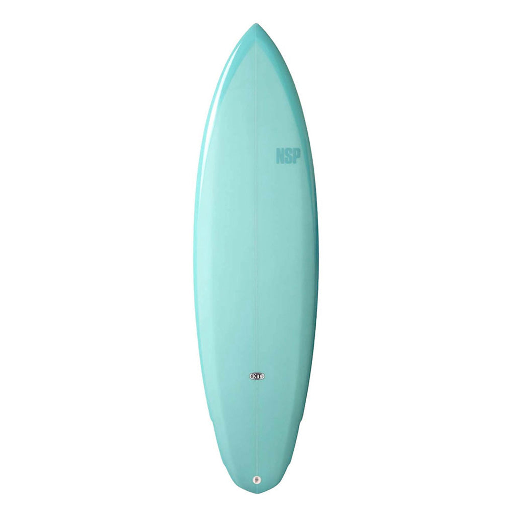 En Surfboard, Atomic Flyer Surf Pu 6'6 i farven Sea Foam Ftu