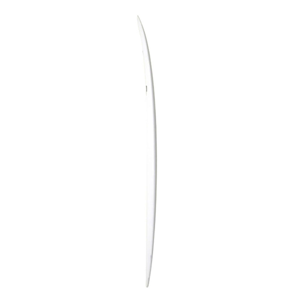 Et Surfboard, Atomic Flyer Surf Pu 6'0" i farven Clear Ftu set fra siden