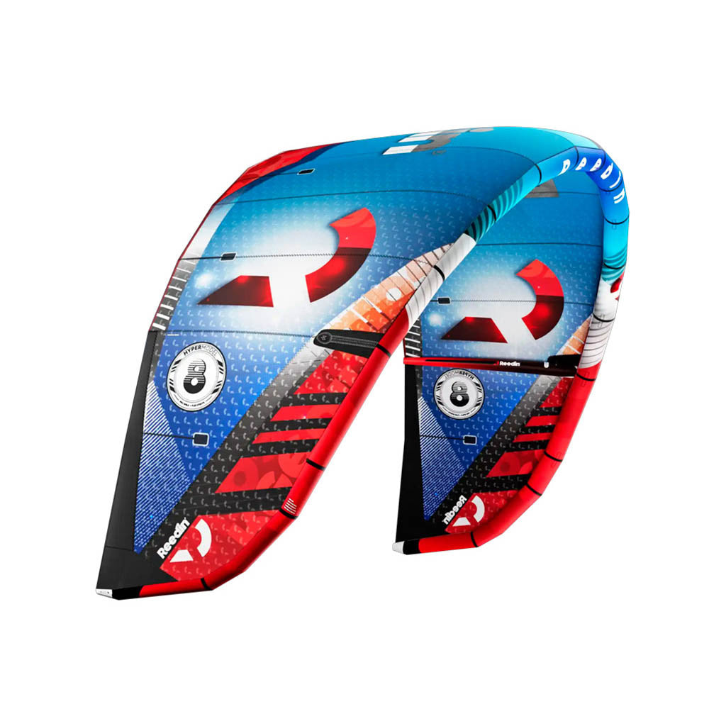 Hypermodel Kite set fra siden