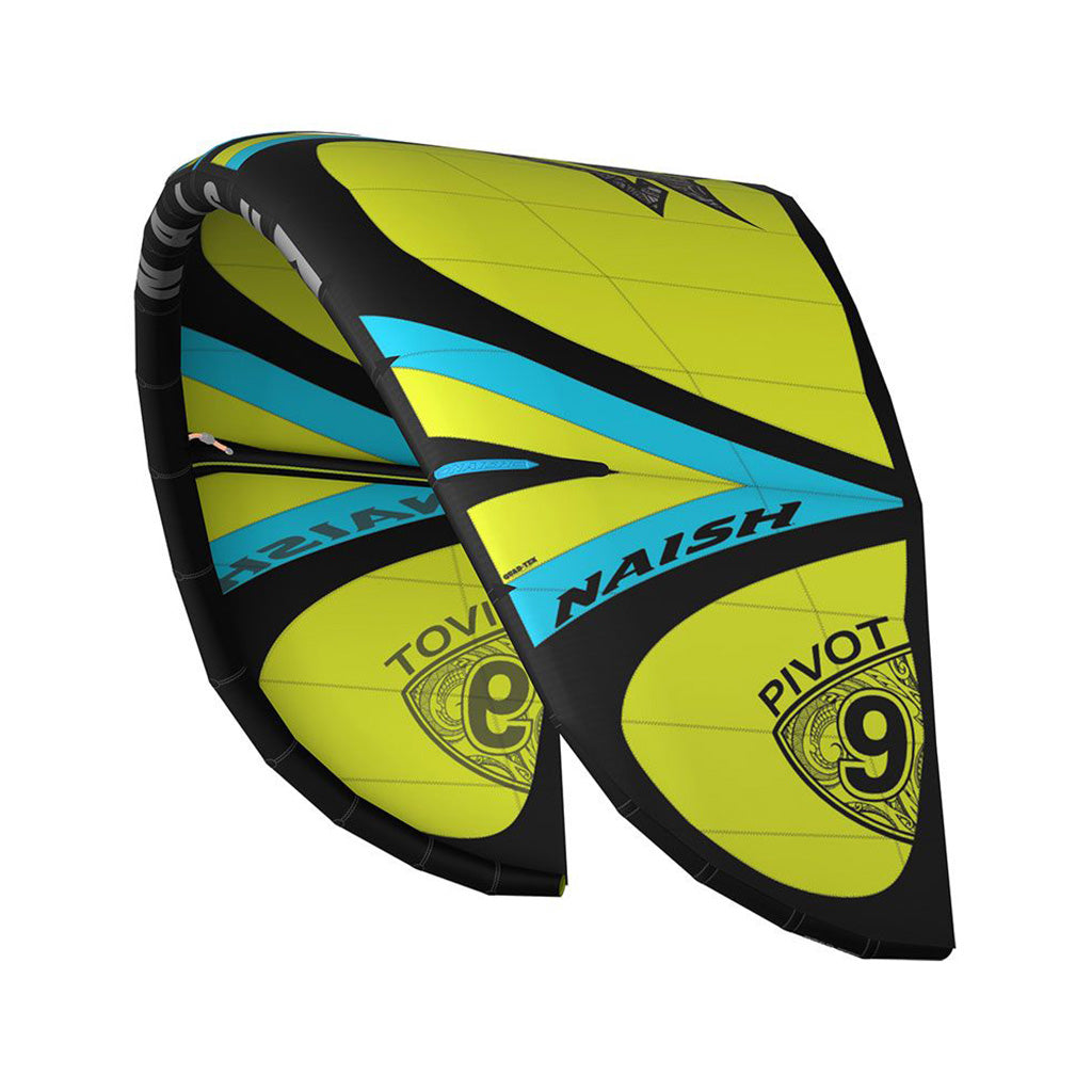 En Kite, Pivot S27 i farven gul set fra siden
